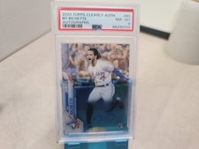 2020 Topps Clearly Authentic Baseball Cards 30