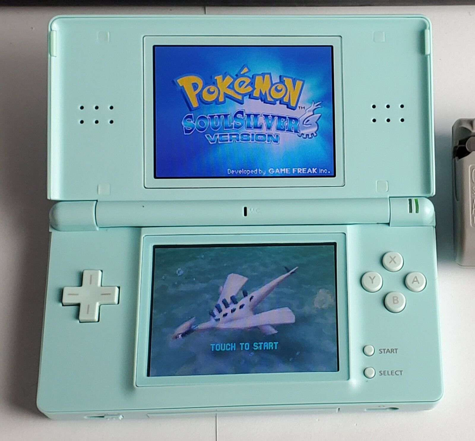 Nintendo Ds Lite Powder Blue Baby Blue | Ebay