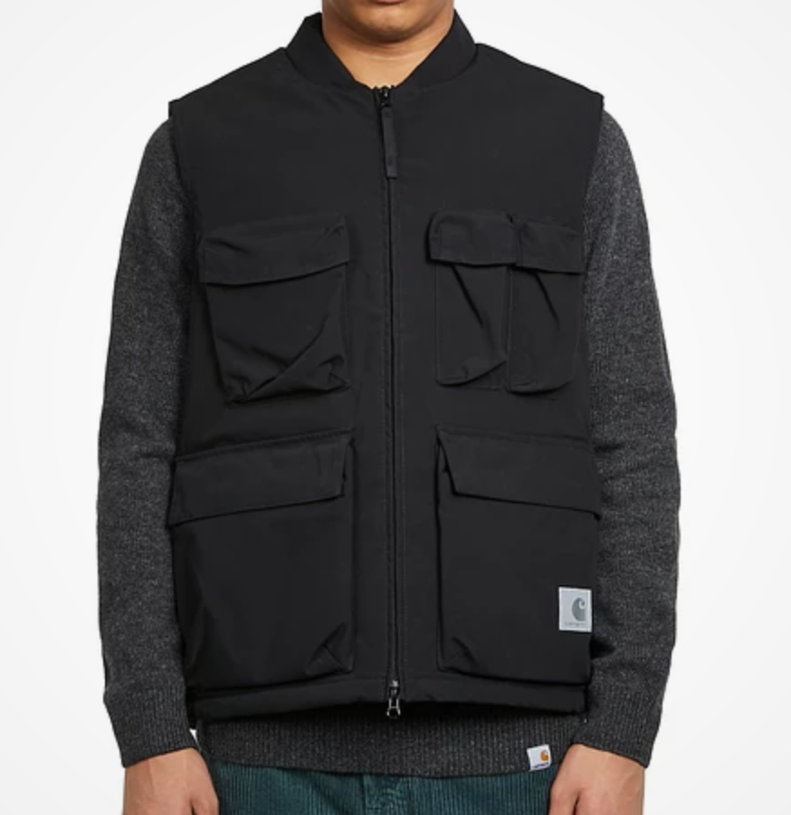 Carhartt WIP Kilda Vest I029453 Black XL | eBay UK