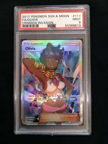 Olivia graded PSA 9 for sale on eBay