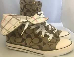 coach canvas sneakers
