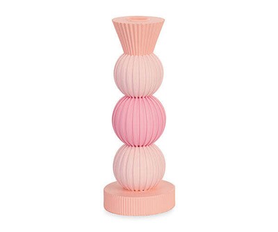 Tono Su Tono Kerzenhalter Kügelchen Pink Angeln H 230 MM