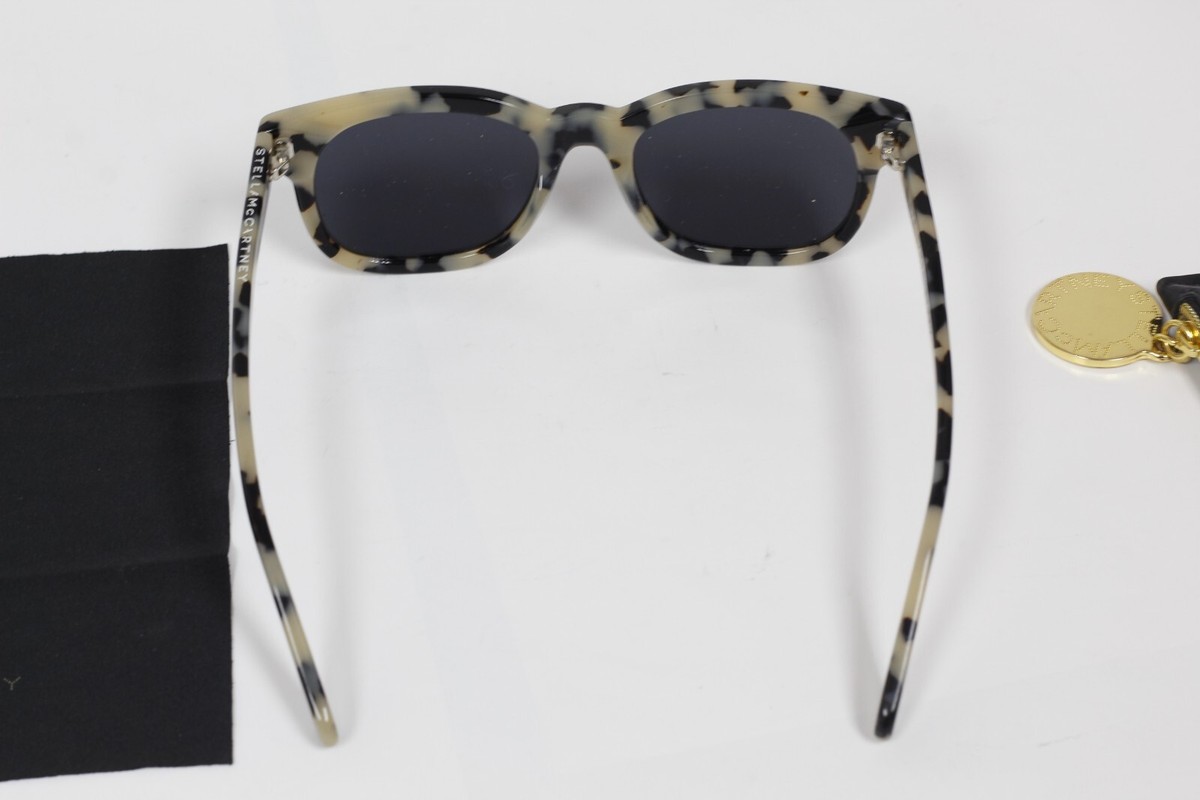 Stella McCartney Avana SC00050 003 Cat Eye Color Block Sunglasses