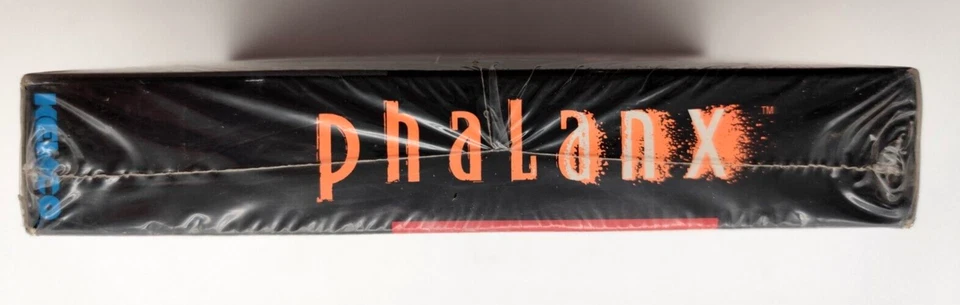 Phalanx (Super Nintendo SNES, 1992) BRAND NEW Factory Sealed H-Seam! Tears - Image 3 of 4
