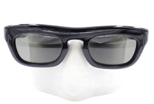 New Gucci Polished Black Rectangle Gray Sunglasses GG1777S 001 50 505