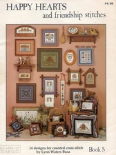 Happy Hearts & Friendship Stitches Cross Stitch Book - Graph It Arts #5