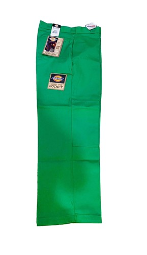 Vintage Y2K Dickies Double Knee Cell Phone Work Pant Kelly Green 85283 NWT 32-48 - Picture 5 of 24
