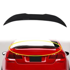 For 11-17 BMW F10 528i 535i 535d 550i M5 Carbon Look Rear Trunk Spoiler Wing Lip