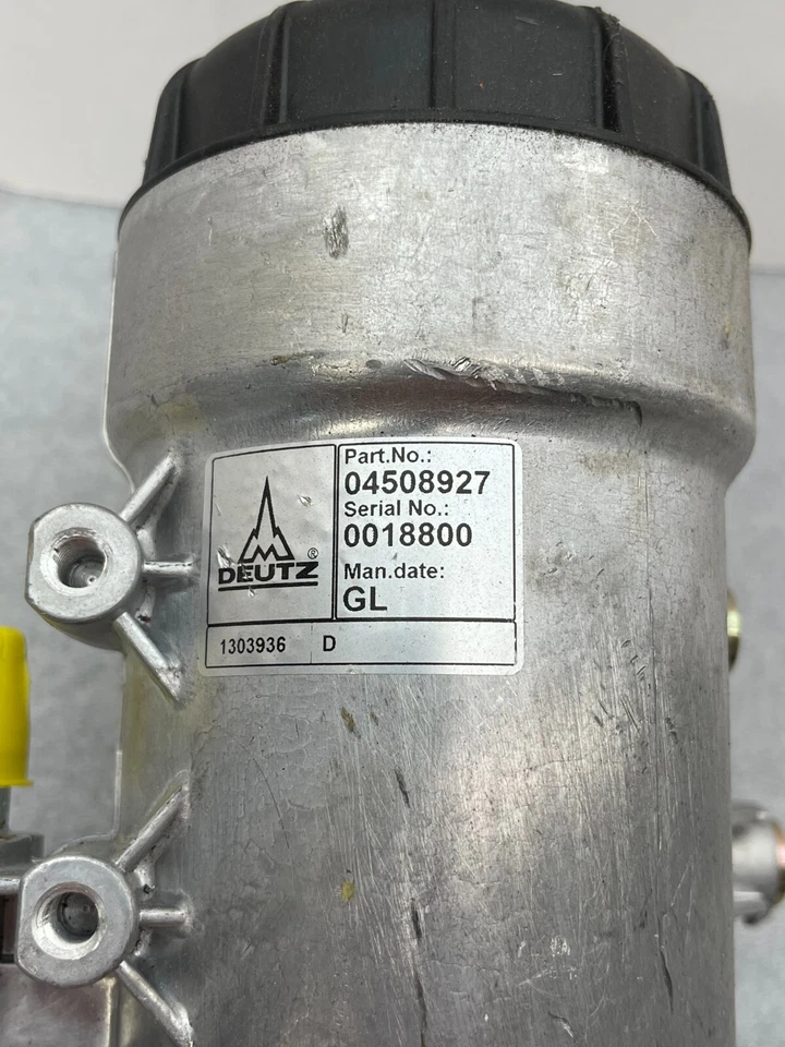 NEW AGCO Deutz Fuel Filter Assembly Part #04508927 Fendt Vario - Image 2 of 4