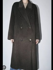 Zara Coat Size M Brown Marl Popular In Trend Coat