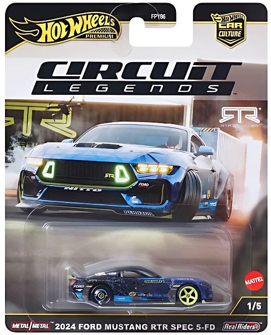 Hot Wheels Premium Car Culture 2025 Circuit Legends FPY86-961K Set