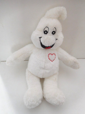 BUILD A BEAR WHITE GHOST BOO PLÜSCHTIER WEICHES SPIELZEUG
