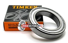 TIMKEN 6013 ZZ C3 DEEP GROOVE BALL BEARING, METAL SHIELDED 65x100x18mm