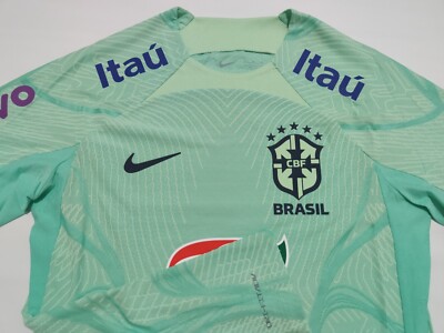 Brazil Training Jersey 2022/2023 Green Nike Brasil Shirt Dri