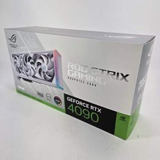 New Asus Rog Strix Geforce Rtx 4090 Gaming White 24gb Gddr6x Graphics Card