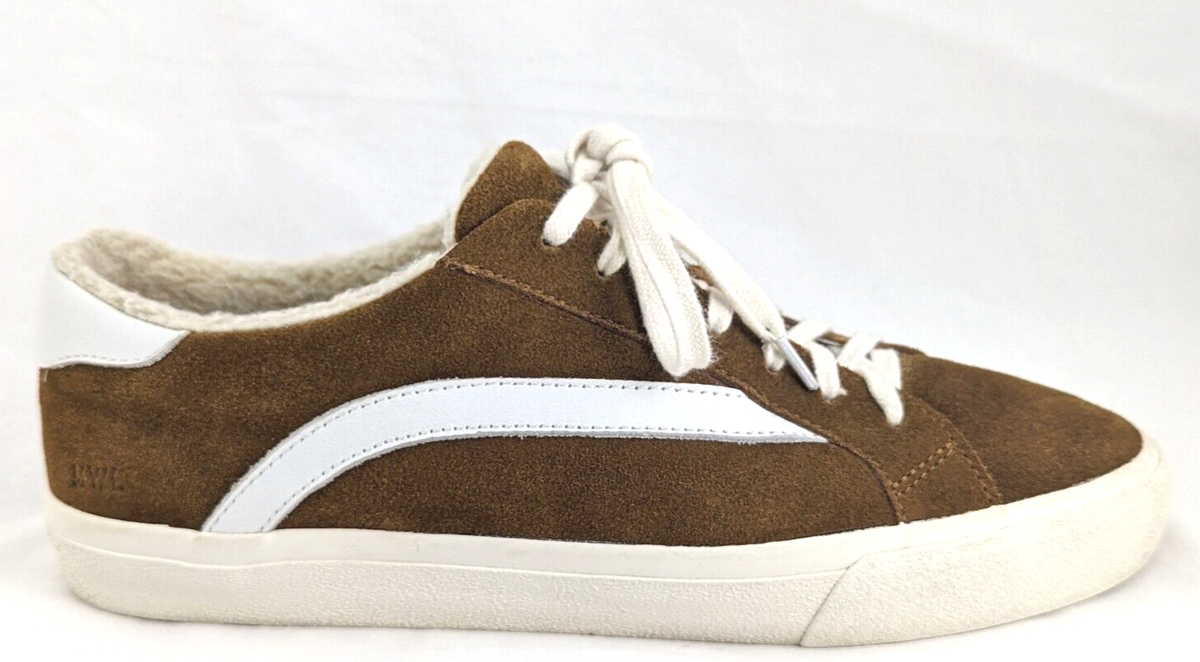 Madewell high top Sherpa sneakers unisex suede leather skater cozy warm winter Madewell Sidewalk Lowtop Sherpa SNEAKERS Suede Leather  main image 3