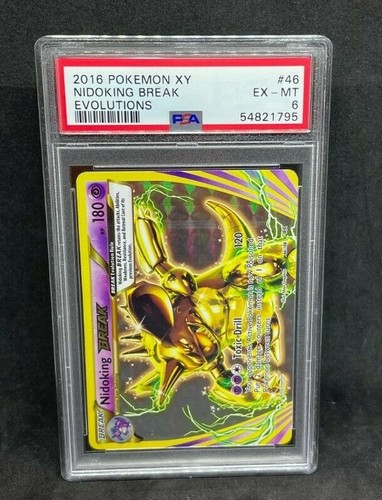 Nidoking BREAK graded PSA 6 for sale on eBay