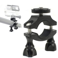 Aluminum 1/4" Screw Bicycle Motorcycle Handlebar Clamp Mount for GoPro Insta360