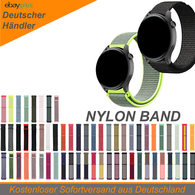 NYLON Sport Armband Loop für Samsung Watch 3 45mm R840/ Live R382 ( 22mm )