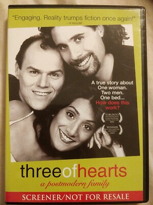 Three of Hearts - A Post Modern Family (DVD, Screener)