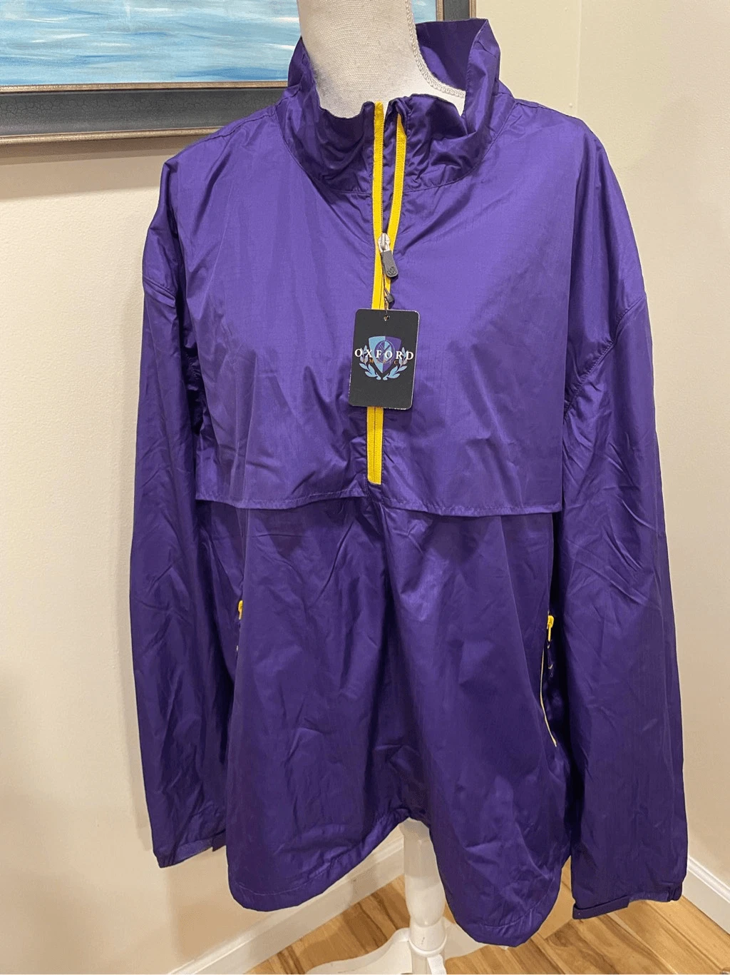 NWT Oxford Windbreaker Size XXL