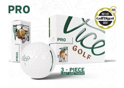 Vice Golf Pro Go Nutz Golf Ball PGA Rochester Hills Limited Edition SOLD OUT!!!