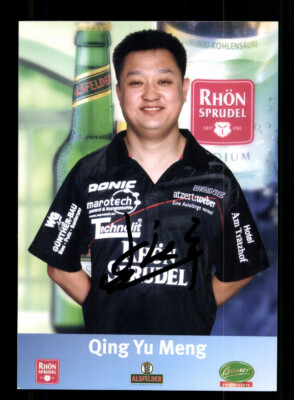 Quing Yu Meng TTC Rhön Sprudel Fulda Maberzell Original Signiert  + A 236567