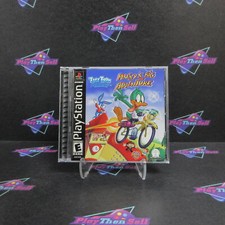 Tiny Toon Adventures Plucky's Big Adventure PS1 PlayStation 1 Complete  - 1 Ye..
