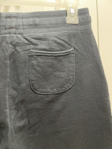 School Uniform Shorts, Fleece, Black, Pockets, Elastic Waist, Size XL (14-16) - Picture 5 of 6