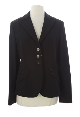 METRADAMO Mujer Negro Tres Botones Lana Blazer 7491 It Talla 48 Nuevo | eBay