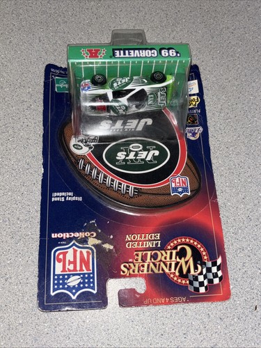 New NFL Winner’s Circle Limited Edition ‘99 Corvette Car Collectible NY Jets - Picture 5 of 8
