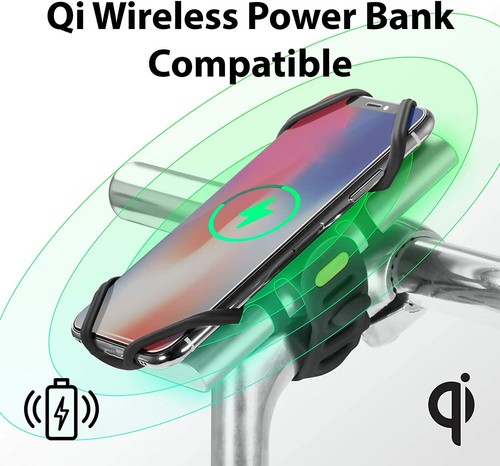 Support vélo portable 2 en 1 pour smartphone (4-6,5") et cravate Powerbank Bike used - Photo 4 sur 21