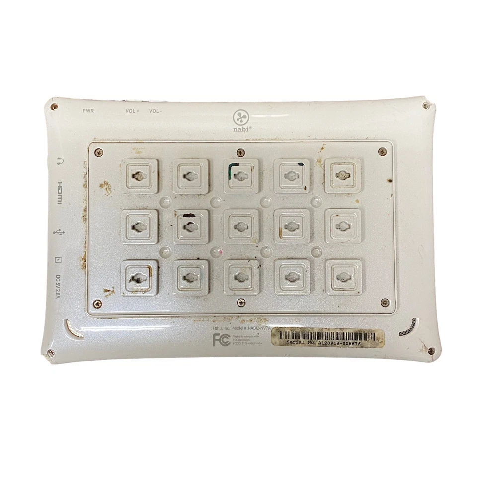 Nabi 2 NV7A  7-Inch Multi-Touch Tablet Android 4.0 Red Tablet Only - Image 2 of 4