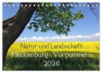 Natur Und Landschaft Mecklenburg - Vorpommern 2026 (Tischkalender 2026 Din A5...