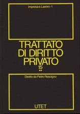 Trattato di diritto privato (Vol. 15)