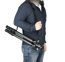 Leofoto Push Button Quick Detach Modular Tripod Strap - Strap-22LS, Black, Strap
