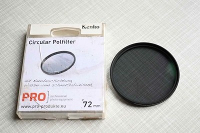 PCP Pro DHG Super Polarizer CPL 72mm, schön, slim. In Kenko-Schachtel.  