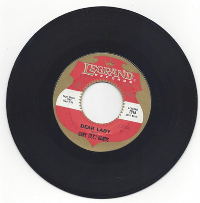 GARY U.S. BONDS, ''DEAR LADY''