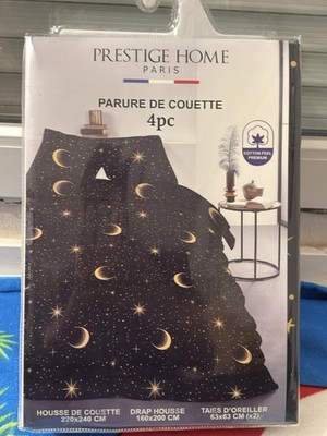 Garnitur Bettbezug 220x240 cm + Spannbettlaken + zwei Bezüge - Prestige - Neu