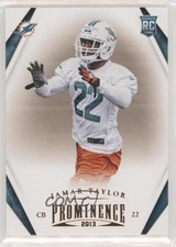 2013 Panini Prominence Jamar Taylor #138 lu0