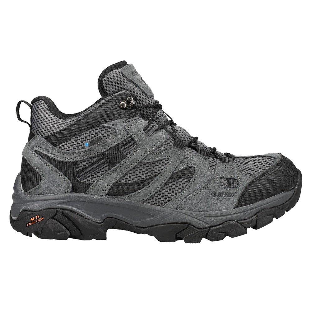 Hi-Tec Ht Ravus Mid Hiking Mens Grey Casual Boots CH80007M-V  display picture 3