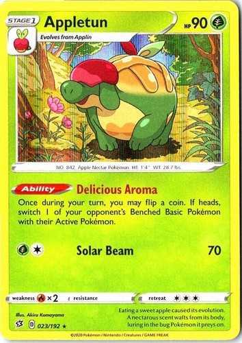 Appletun 023/192 SWSH02: Rebel Clash HolofoilNM