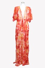 Vince Camuto Damen Bademode Gr. 34 Rot Badekleid Tunika Beachwear Sommer