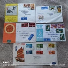 Hong Kong FDCs, Year of the Monkey 1968, Rooster 1969, Dog 1970. CV about 80£!