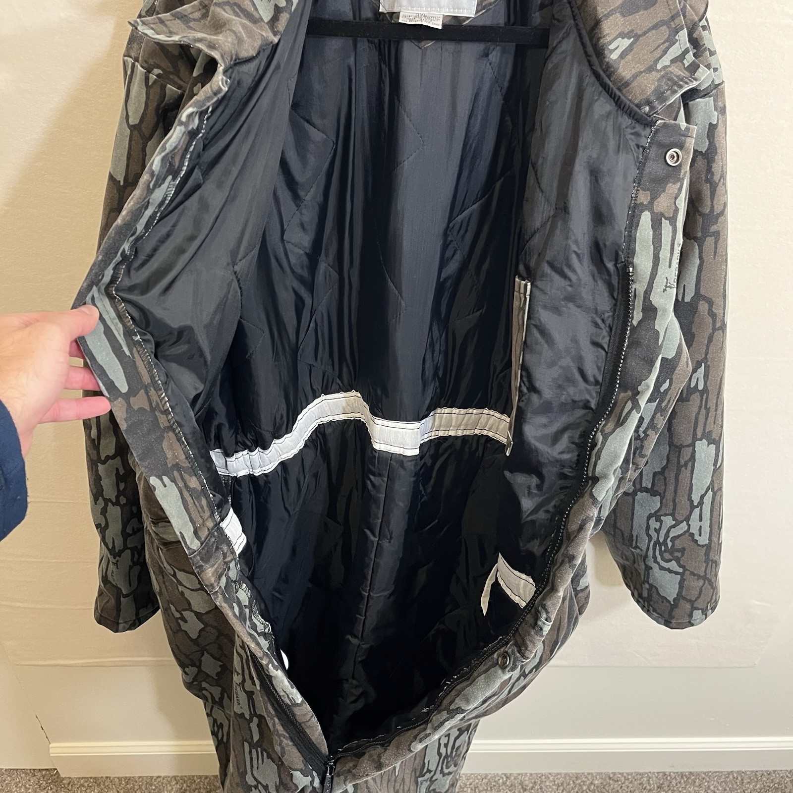 Vintage Winchester Trebark Camo Insulated RN 42000 Conceal Coveralls 2XL Hunting