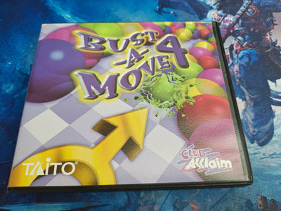 Seag Dreamcast White Label Promo Disc Bust-A-Move inkl Cover!!!