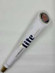 Miller Lite Tap Handle Knob Pilsner Breweriana Collectible Bar Beer Decor