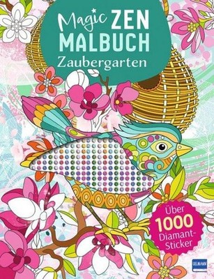 Ullmann Medien Verlag ~ Magic Zen Malbuch - Zaubergarten 9783741528309