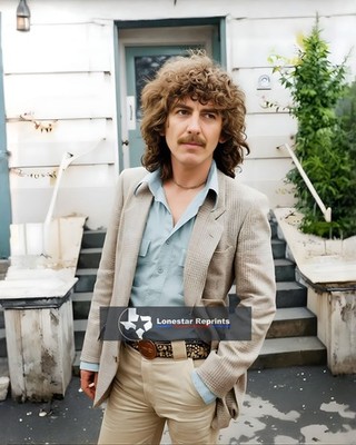 George Harrison The Beatles  8x10 Reprint