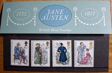 1975 B. Bicentenary of Jane Austin - Royal Mail prsentation pack 75